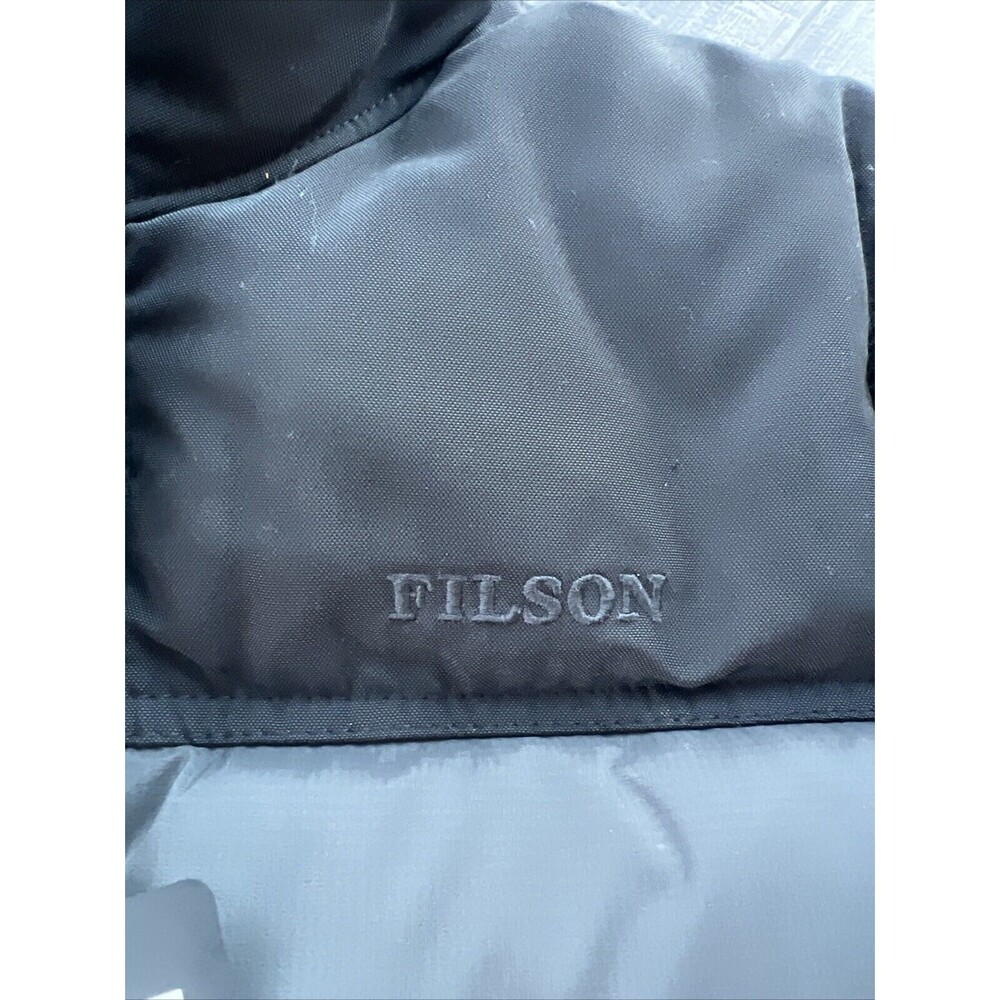 Filson Women's Goose Down‎ Featherweight 700 Hooded Puffer Parka Size XS $295 - Picture 2 of 7
